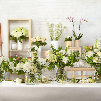 Classic Ivory – A Florist Original –  Sweet Peas Of Jennersville, West Grove PA